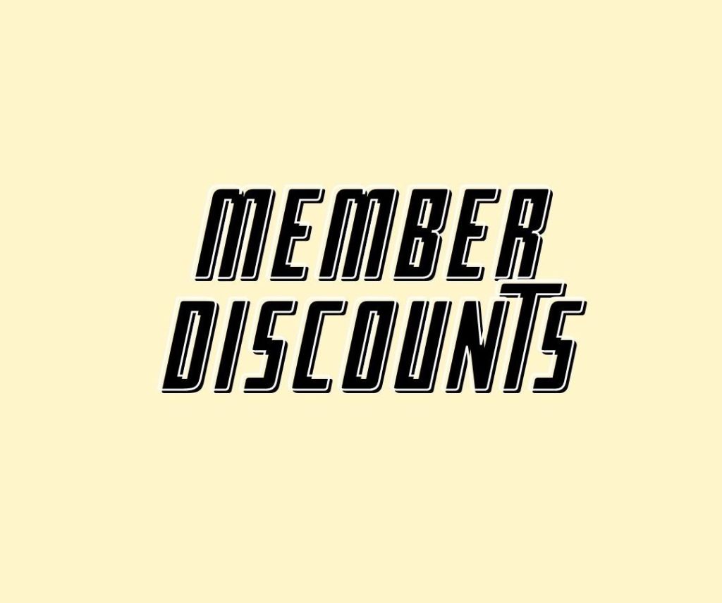 member discounts